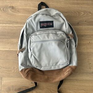 Jansport Leather Bottom Backpack
